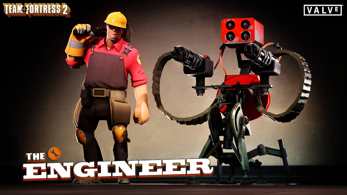 Tf2 Engineer Machine TF2 - The Engineer by DANJ16 on DeviantArt
