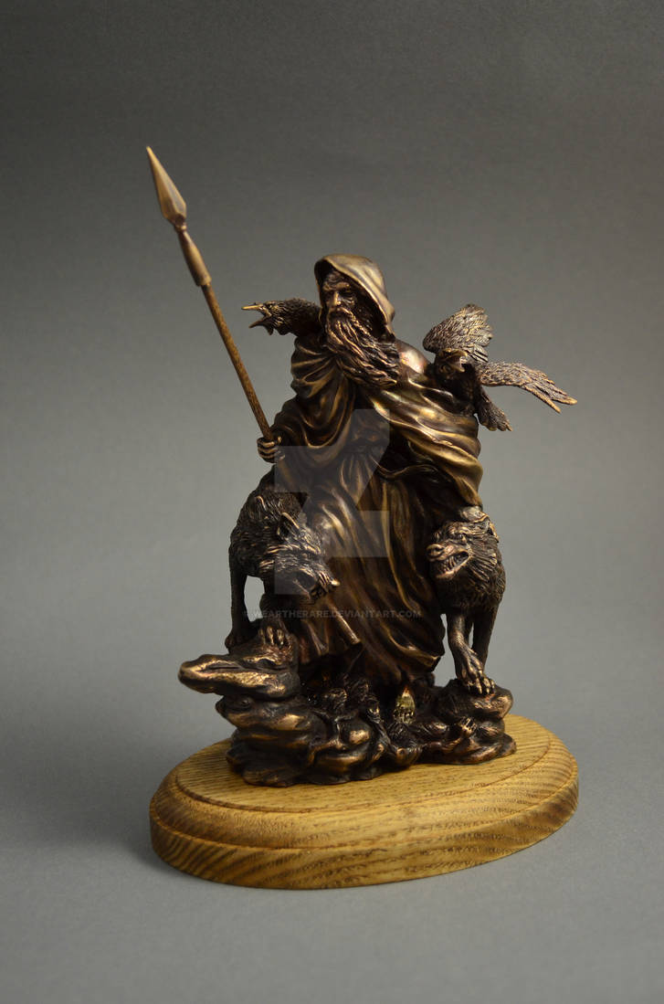 Sculpture of Odin by WearTheRare on DeviantArt