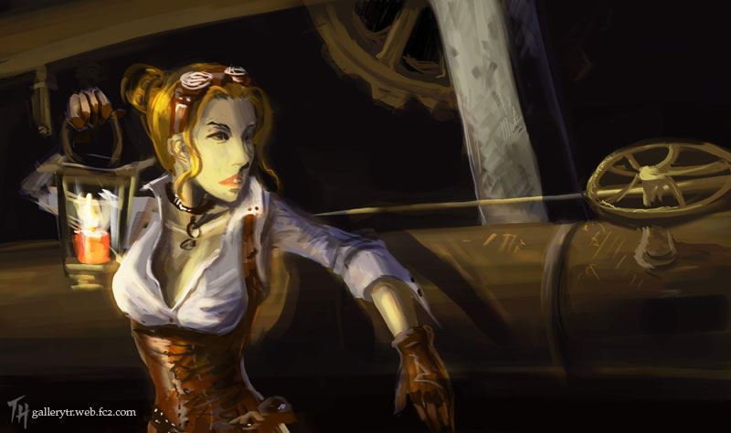 Steampunk Lady