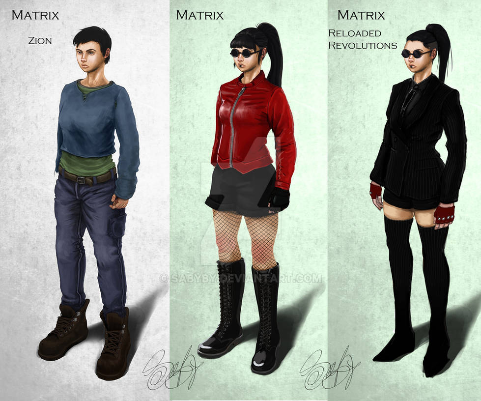 My Matrix Character by Sabyby on DeviantArt
