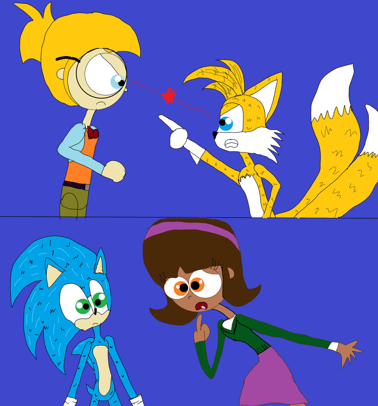 Tails Rival Tails ands Tobey, Rivals Forever by WordGirlSonicFan2025 on DeviantArt