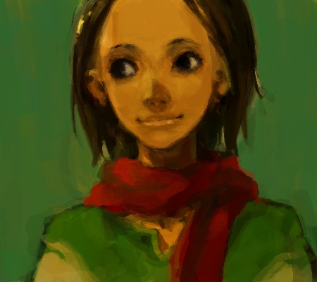 A Girl in Green