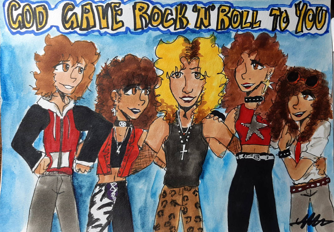 God Gave Rock N Roll to You by CroftersJam666 on DeviantArt