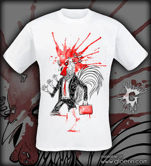 'busy rooster' shirt