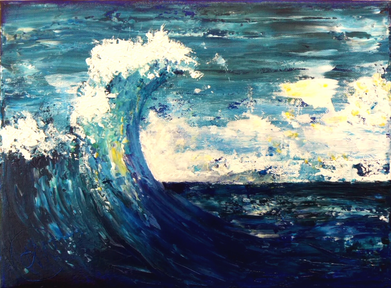 Waves In Acrylic