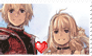 Shulk x Fiora Stamp (Xenoblade Chronicles)