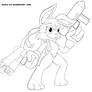 Jazz JackRabbit Lineart #1