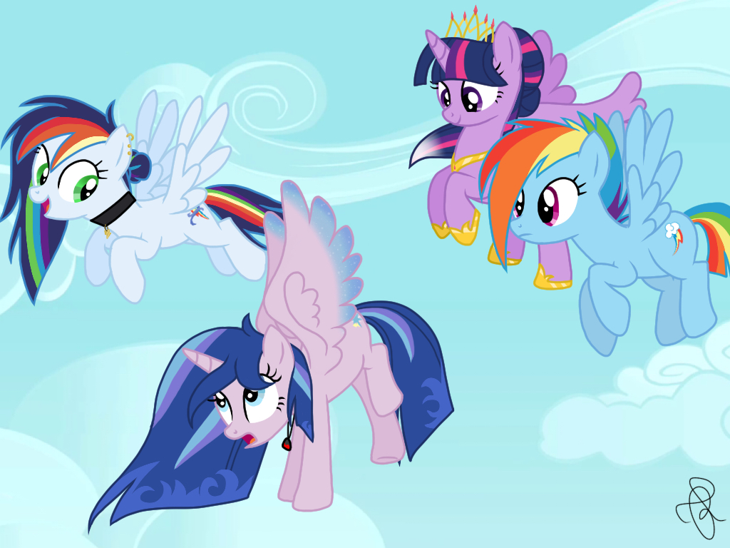 MLP Next Gen - Flying lessons by ilaria122 on DeviantArt