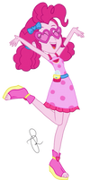 EQG Series - Pinkie Pie in resort wearing