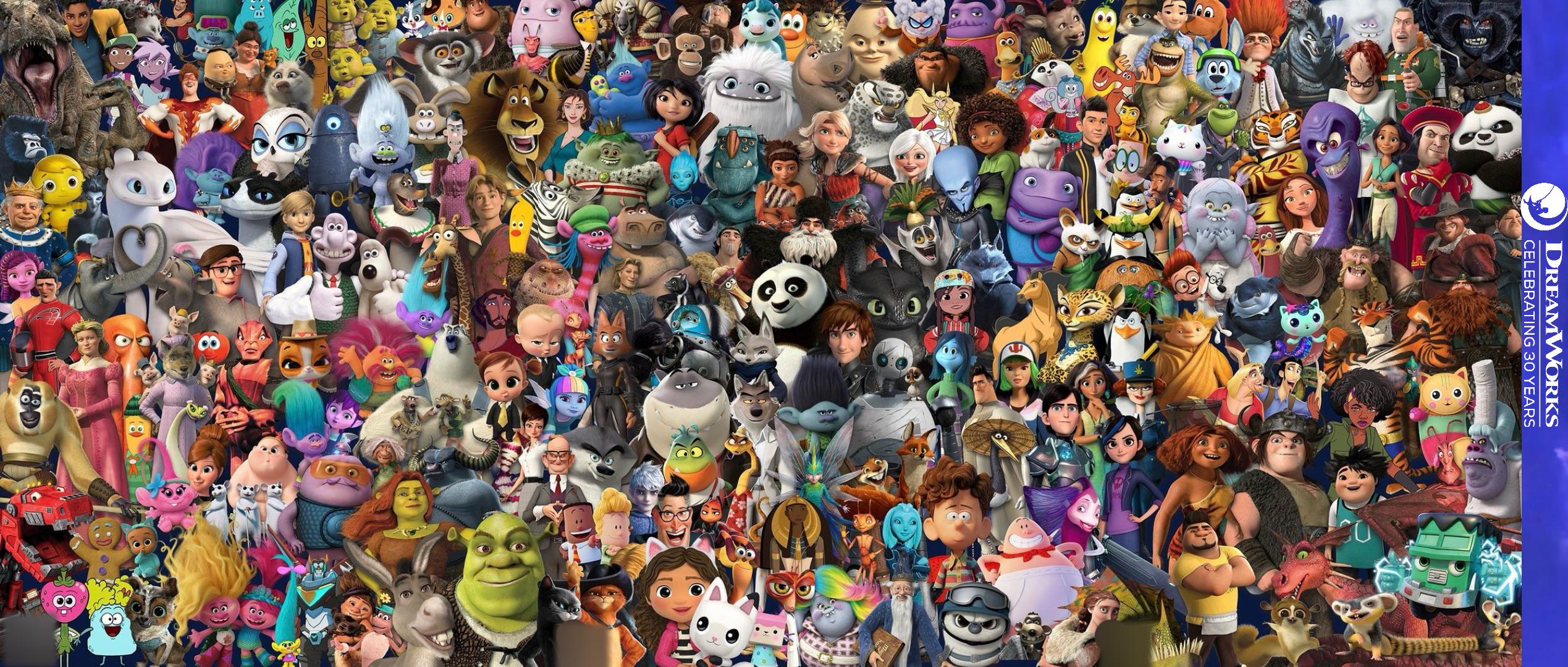 Dreamworks Creating Characters 30 Years of DreamWorks by DisneyHero100 on DeviantArt