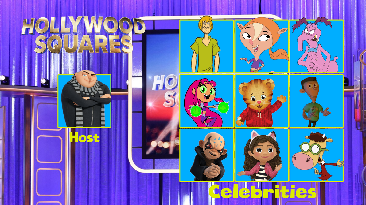 My Hollywood Squares by Toonzmaster-Pictures on DeviantArt