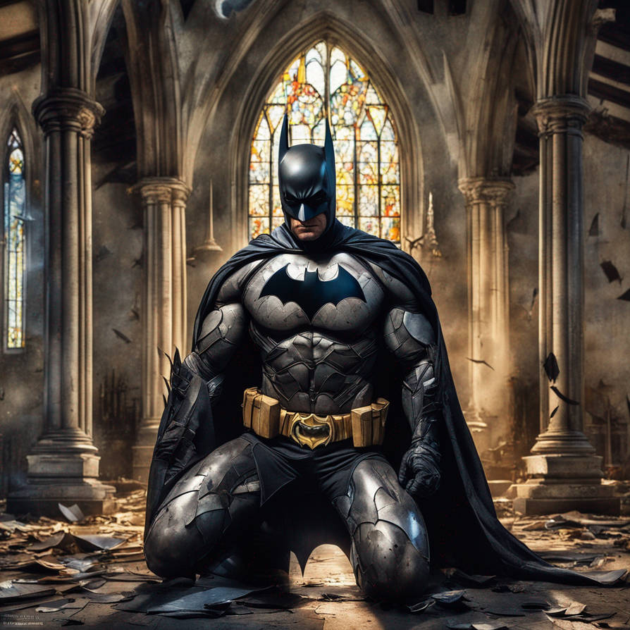 make a photo realistic Batman injured and on his by kramertwin36 on ...