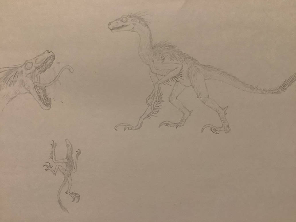 Spooky raptor by ryaquaza1 on DeviantArt