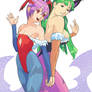 Darkstalkers - Morrigan and Lilith