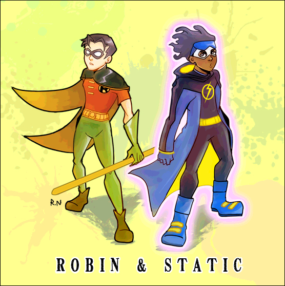 Static and Robin by Hikaru643