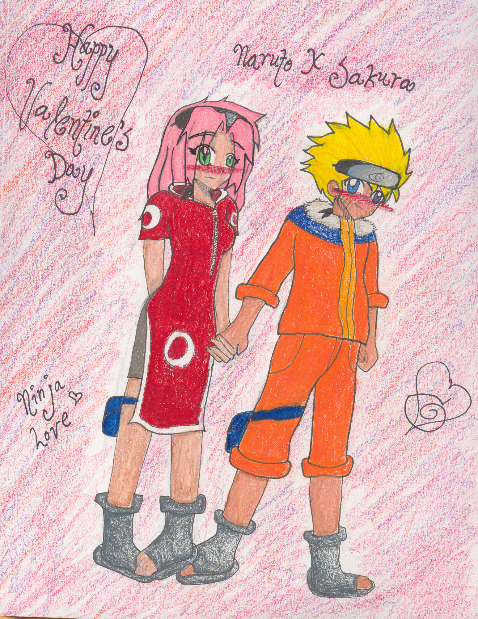 NaruSaku: Belated V-day