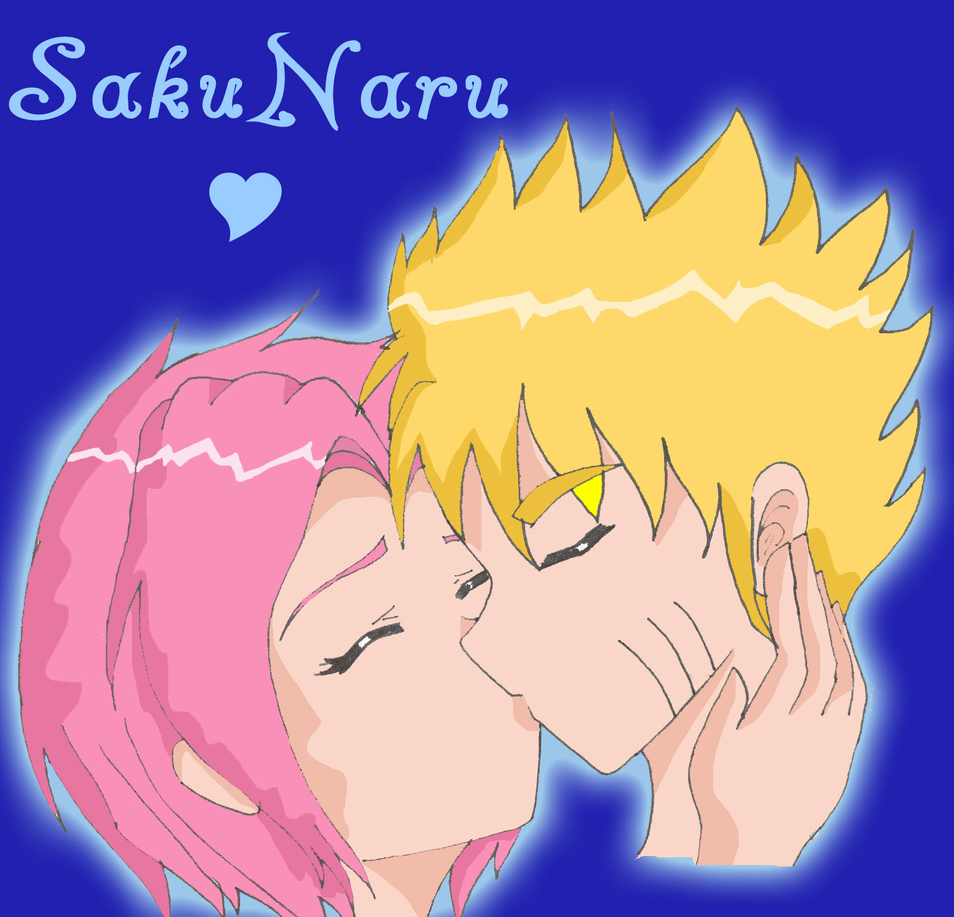 NaruSaku: Kisses