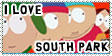 Stamp: I Love South Park by Luffy-Kun