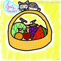 Miaw Loves Fruits