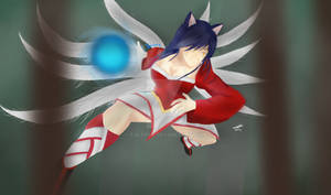 Ahri League of Legends Fan Art