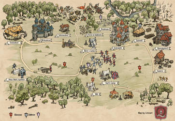 Warhammer fantasy map