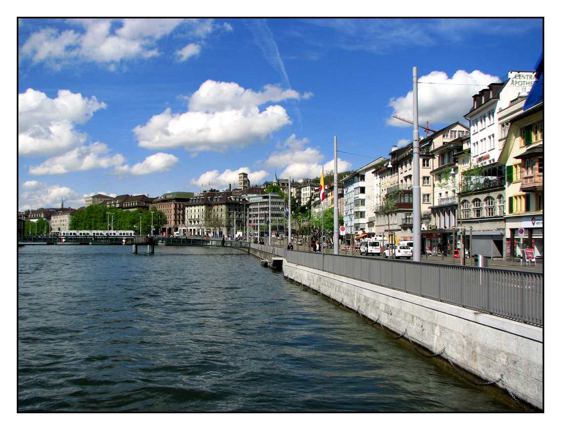 On the River in Zurich
