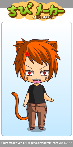 Fruits Basket Chibi Series - Stupid Cat ( Kyo! XD)