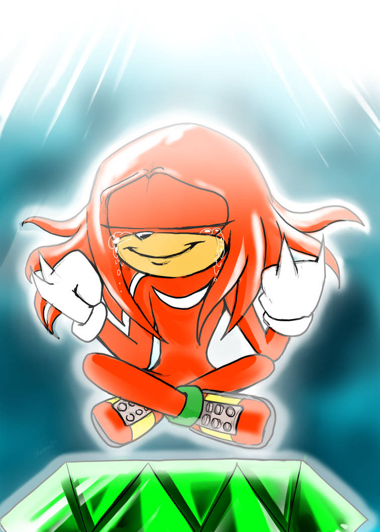 Knuckles completes his journey by Koesama on DeviantArt