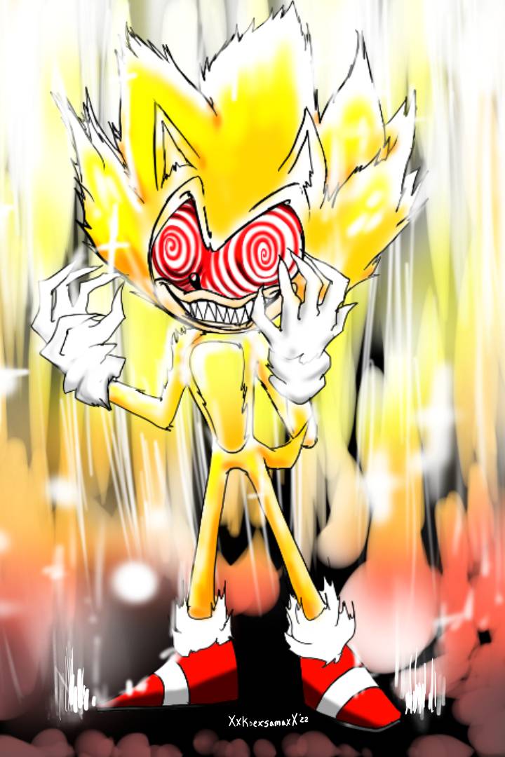 Fleetway Movie Super Sonic by 13ComicFan on DeviantArt