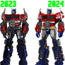 My Evolution of Optimus Prime (2023-2024)