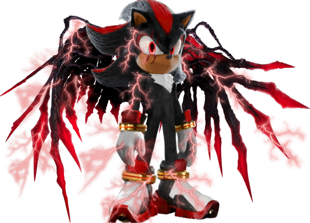 Shadow the Hedgehog (Modern/Movie) (Doom Wings) by Memes1991 on DeviantArt