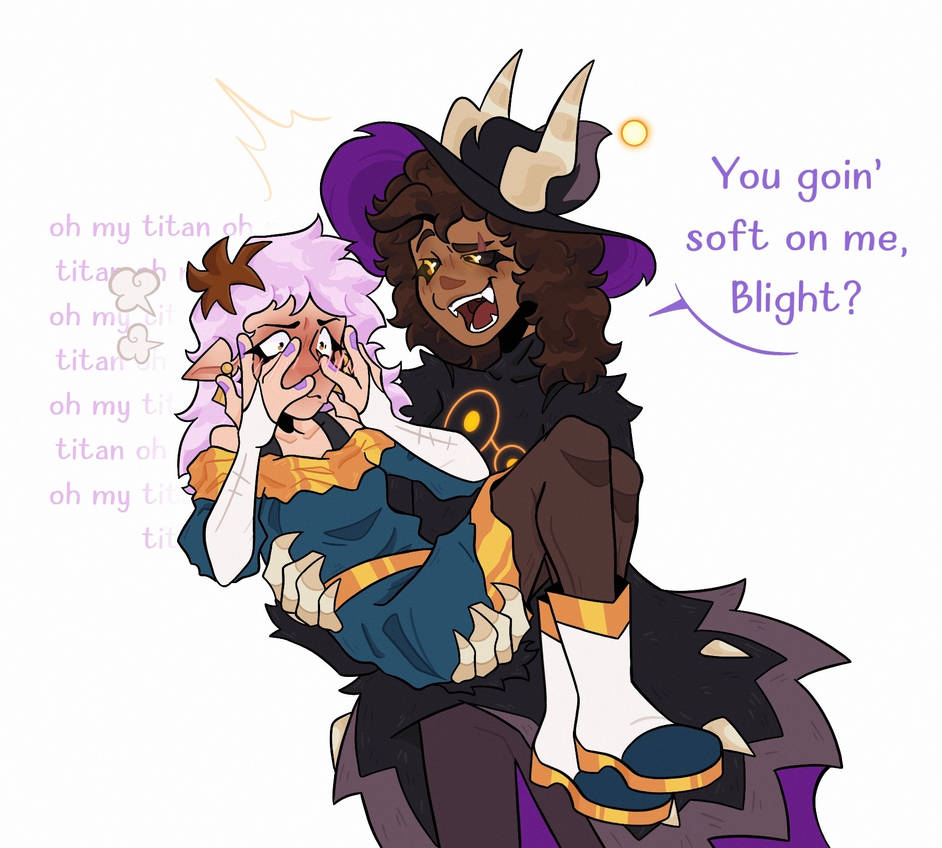 Amity and Titan Luz by DoodleNoodle12 on DeviantArt