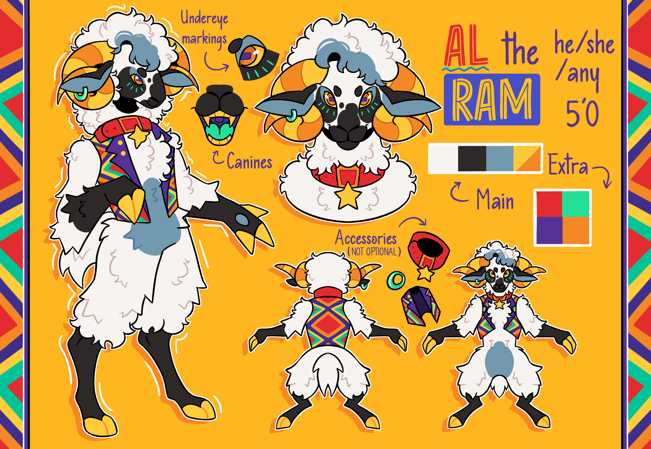 Al the Ram Ref Sheet by DoodleNoodle12 on DeviantArt