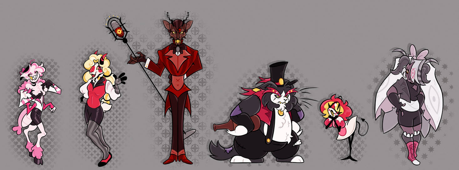 Hazbin Hotel Redesigns by DoodleNoodle12 on DeviantArt