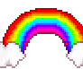 rainbow pixel F2U