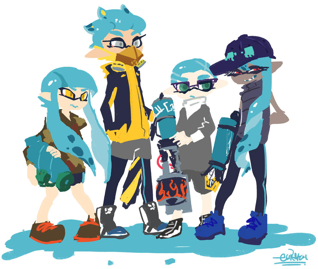 Inklings by euraru on DeviantArt