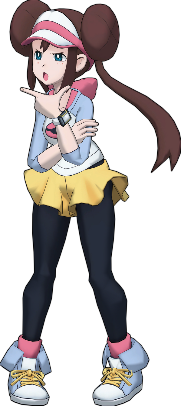 Rosa's Thinking Pose - Pokemon Masters by Altiernate on DeviantArt