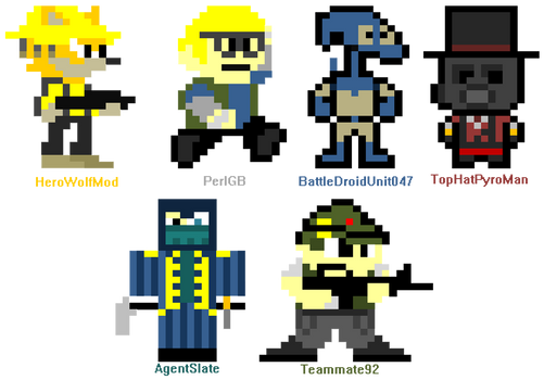 Characters Pixel Art