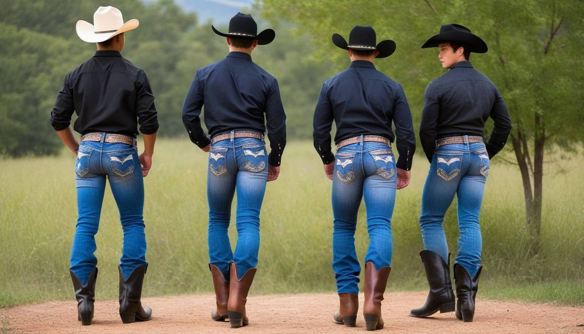 Deviantart Wranglers Tight Jeans by fenixero on DeviantArt