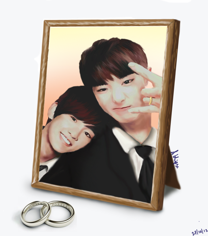 Baekyeol Wedding Photo