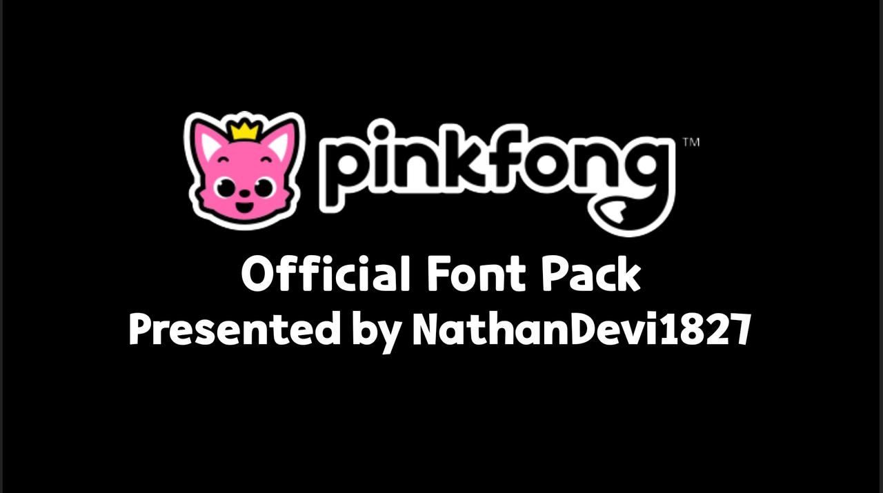 Pinkfong Official Fonts by nathandevi1827 on DeviantArt