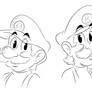 Stylized Mario Bros.