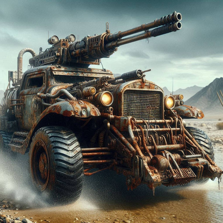 Post-apocalypse Rusty Needle by MrMaxSt on DeviantArt