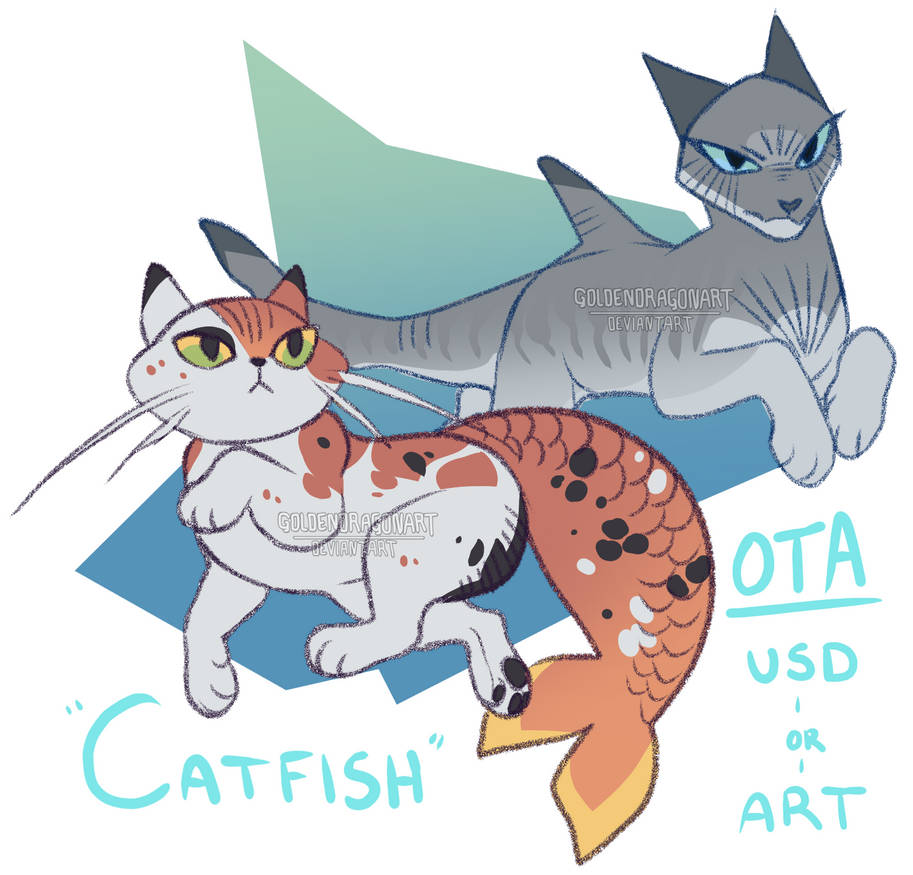 Catfish - CLOSED by GoldenDragonART on DeviantArt