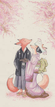 Spring Fox Wedding