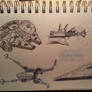 Star wars pen sketches