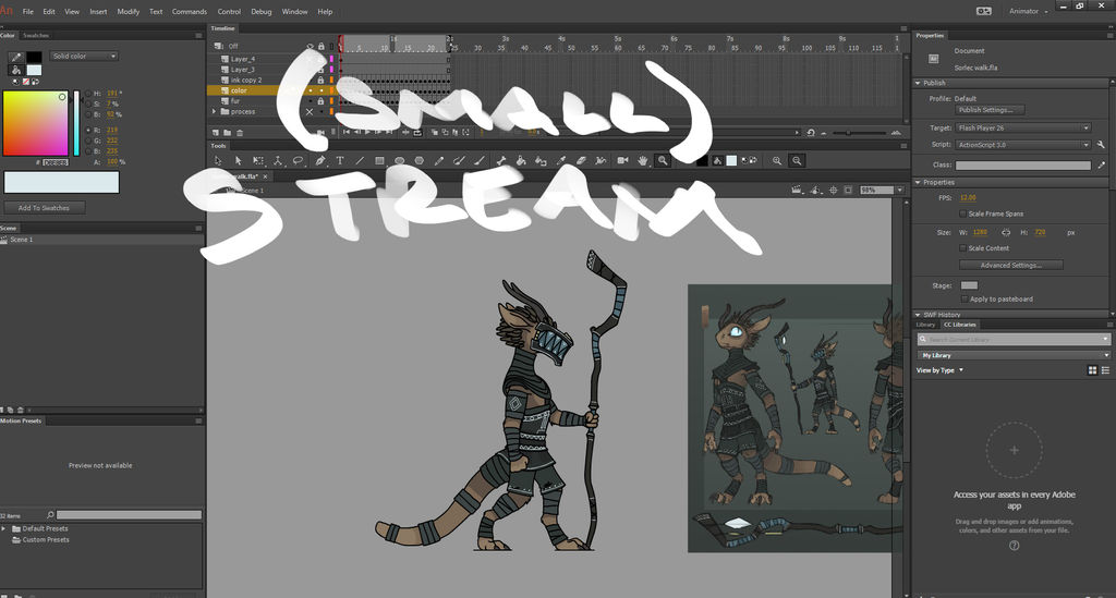 Streaming animation by Maximum993 on DeviantArt