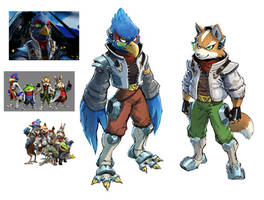 Starfox Redesigns