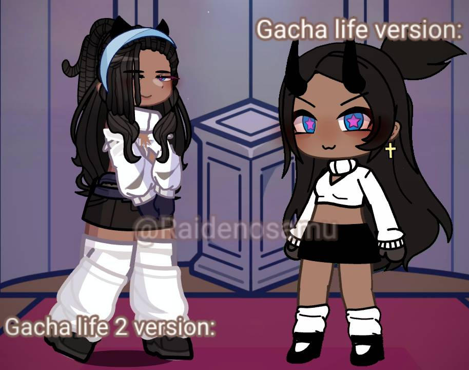 The both versions in diff style is cute and stylis by Raidenosamu on ...