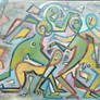 Sex, 90x70cm, oil on canvas